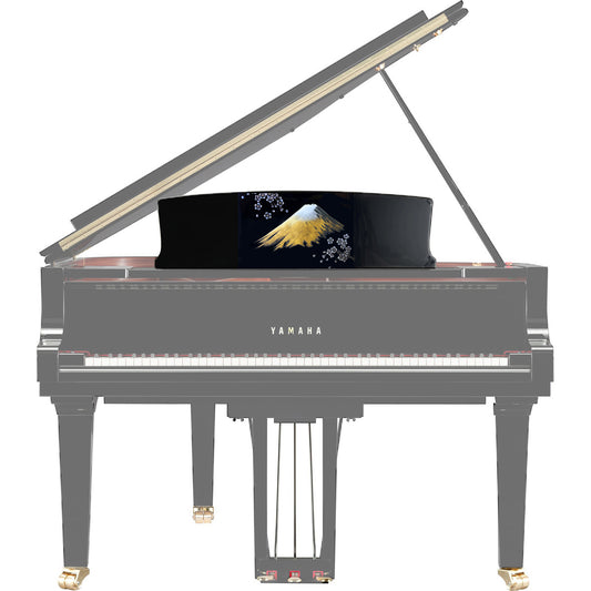 沈金「金富士」(グランドピアノ譜面台)制作費