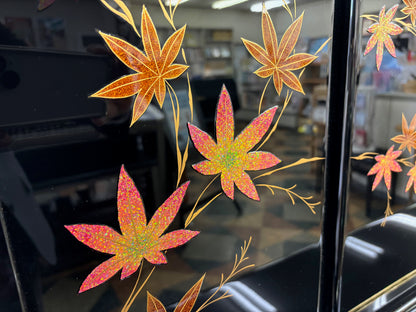 Coût de production des laques « Oto Momiji » (panneau avant supérieur d'un piano droit) aux couleurs éclatantes.