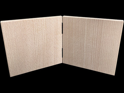 沈金「スイートピー & メッセージ入り」（二枚屏風・ピアノ端材）