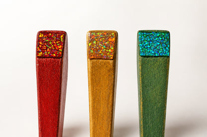 Saikiko Maki-e Spoon with the Radiance of Kyoto Opal