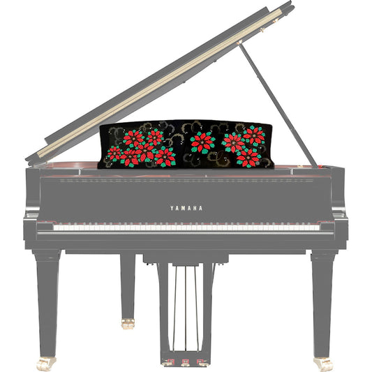 彩輝光蒔絵「冬の笑美」（グランドピアノ譜面台）制作費