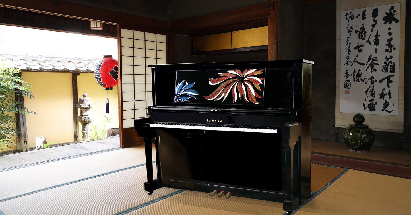 彩輝光蒔絵「華美」（グランドピアノ譜面台）制作費