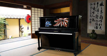 彩輝光蒔絵「華美」（グランドピアノ譜面台）制作費