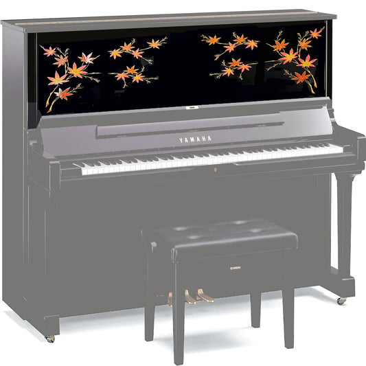 彩輝光蒔絵「音紅葉」（アップライトピアノ上前板）制作費