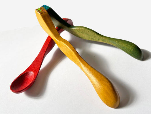 スプーン,漆カトラリー,漆器,蒔絵,彩輝光蒔絵スプーン