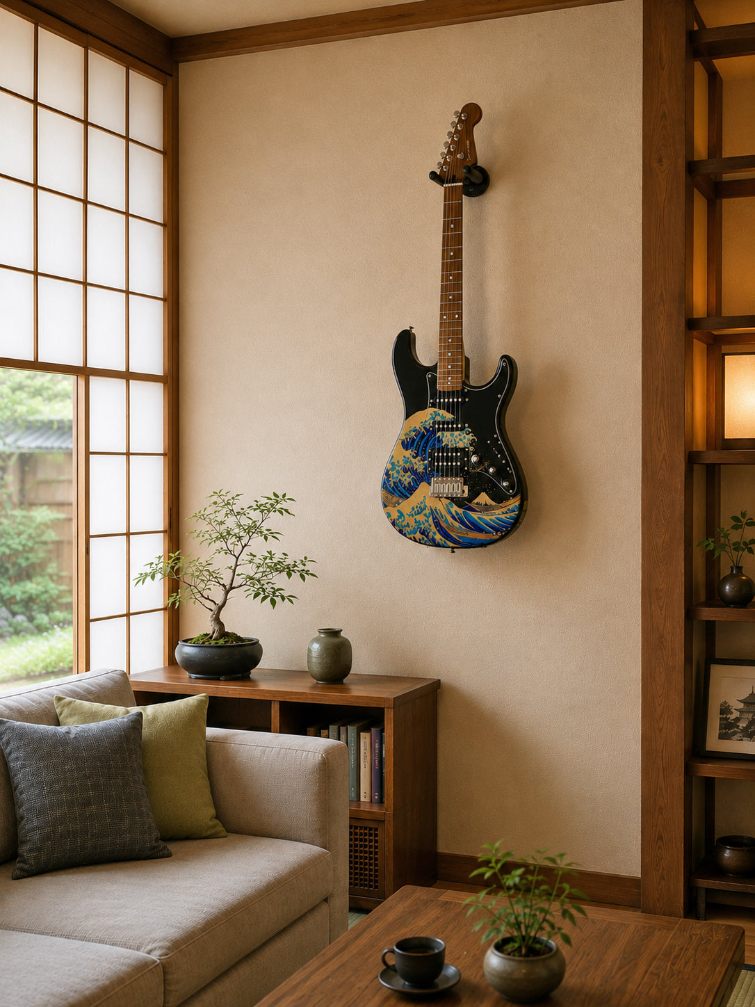 Production Cost – Chinkin Guitar “The Great Wave off Kanagawa” Model