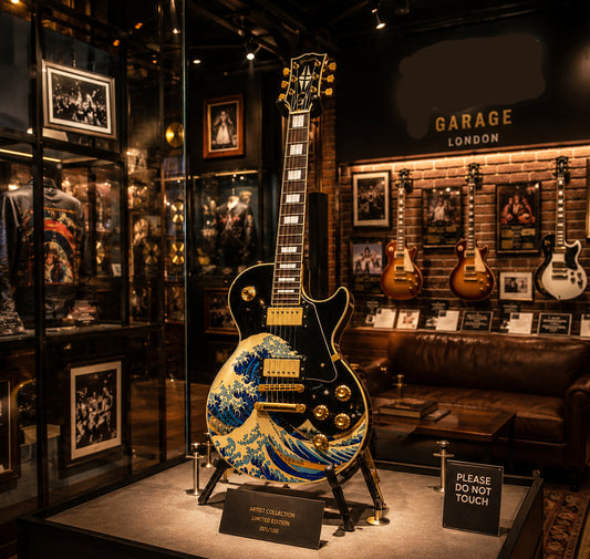 Production Cost – Chinkin Guitar “The Great Wave off Kanagawa” Model