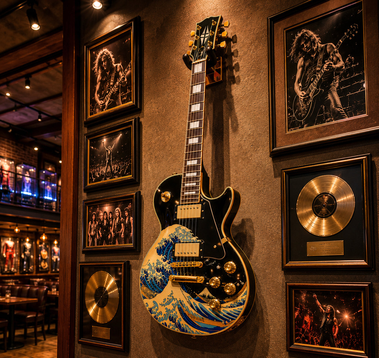 Production Cost – Chinkin Guitar “The Great Wave off Kanagawa” Model