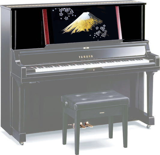 沈金「金富士」（アップライトピアノ上前板）制作費